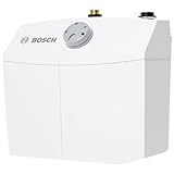 Bosch Elektrischer Kleinspeicher Tronic Store Compact 5 Liter - Untertischgerät, steckerfertig, drucklos, 230 V, Weiß-grau [Energieklasse A]